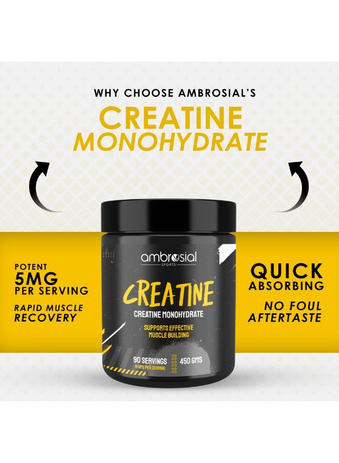 أمبروسيال الكرياتين مونوهيدرات 450 ملغ 90 حصة - Image 3